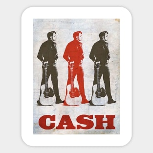 Triple cash Sticker